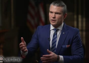 Defense Secretary Pete Hegseth assured the American public on Sunday that Iran will surrender as the war stretched into a second week