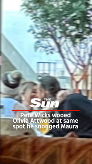 Pete Wicks wooed Olivia Attwood at same spot he snogged her arch rival Maura