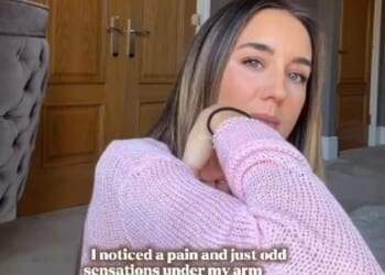 Emily MacDonagh has revealed she has shingles as she shared a health update with her fans on social media on Friday