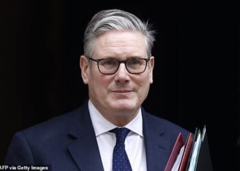 Ed Miliband, Rachel Reeves and Yvette Cooper are said to have urged Sir Keir Starmer (pictured) to have nothing to do with the US assault on Iran