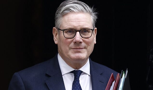 Ed Miliband, Rachel Reeves and Yvette Cooper are said to have urged Sir Keir Starmer (pictured) to have nothing to do with the US assault on Iran