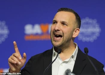 Zack Polanski (pictured) has promised to give teachers a big pay rise, scale back exams and get schools to combat the Far Right – using tax raised from the rich.