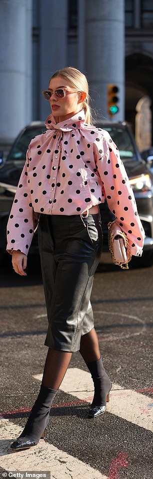 Swerve away from a classic black and white look for added oomph