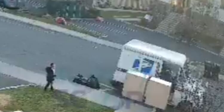 Security footage showed a postal worker in Ramapo, New York, allegedly shoving a 4-year-old boy on March 19, 2026.