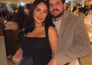 Pregnant Sophie Kasaei has said she is in a 'living nightmare' as boyfriend Jordan Brook remains in hospital battling viral meningitis and encephalitis