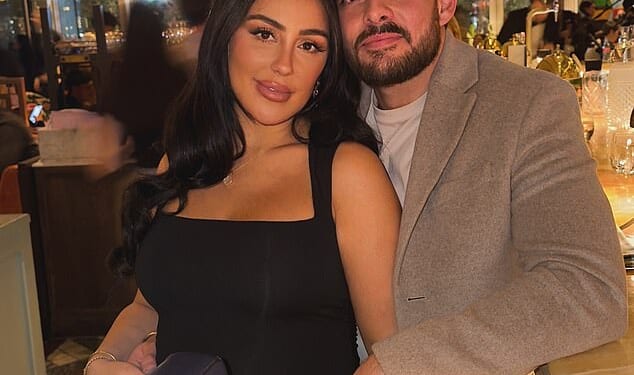 Pregnant Sophie Kasaei has said she is in a 'living nightmare' as boyfriend Jordan Brook remains in hospital battling viral meningitis and encephalitis