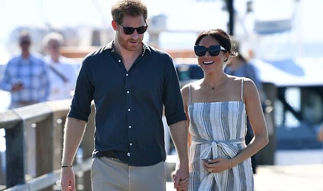 Prince Harry and Meghan Markle have confirmed they will visit Australia in April (pictured on Fraser Island during their 2018 royal tour)