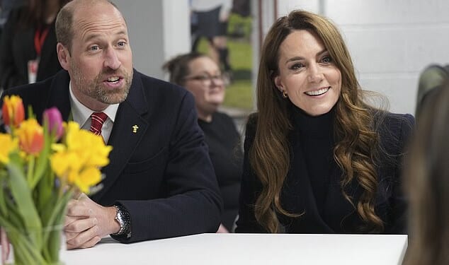 William is patron of the Welsh Rugby Union while Kate is patron of the Rugby Football Union representing English clubs