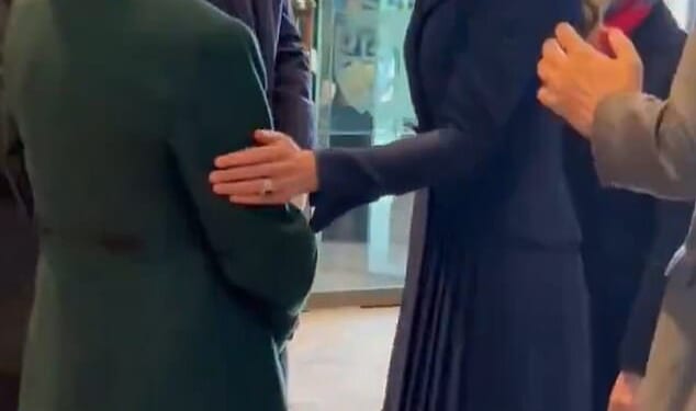 Princess Anne and the Princess of Wales were forced to deviate from royal protocol at the Commonwealth Day Service yesterday due to a hilarious hat-related dilemma