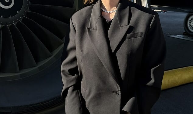 Private jet interior designer Aurora Saboir (pictured) specialises in curating bespoke and luxurious plane fittings – for super rich clients