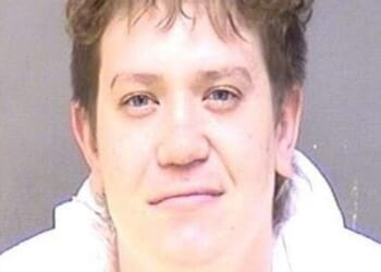 Maryland police say 27-year-old Dayton James Webber (pictured) was in his Tesla SUV when he shot and killed his passenger, 27-year-old Bradrick Michael Wells, in La Plata