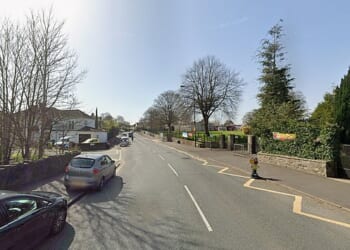 The child was on West Town Lane in Bristol on Tuesday at around 10.30am when the incident took place