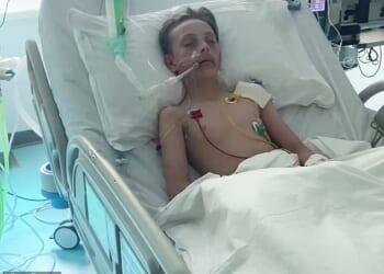 Schoolboy Freddie Fenson (pictured) was put into an induced coma after smoking a spice vape