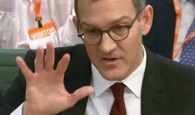 Mr Kretinsky rattled off statistics to bolster his case. ‘Just a few numbers,’ he cried, wobbling his tall, rectangular head, writes Quentin Letts