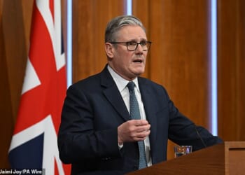 'I know people are worried sick,' Sir Keir began. Well, yes, no doubt some are, but why mention it?, writes QUENTIN LETTS