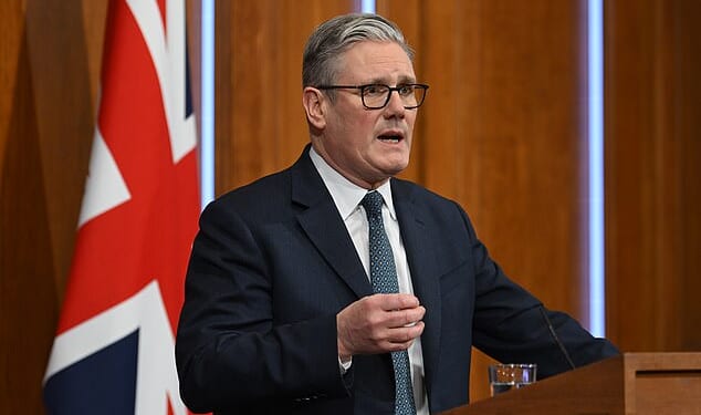 'I know people are worried sick,' Sir Keir began. Well, yes, no doubt some are, but why mention it?, writes QUENTIN LETTS