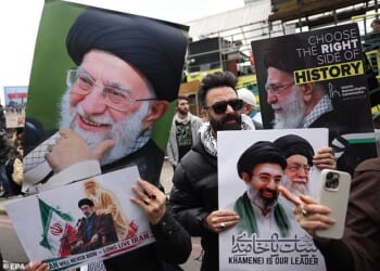 Just eight per cent of the wider British public have a favourable view towards Iran. However, among Muslims in Britain, 39 per cent have a favourable view