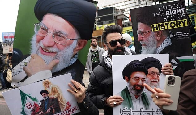 Just eight per cent of the wider British public have a favourable view towards Iran. However, among Muslims in Britain, 39 per cent have a favourable view