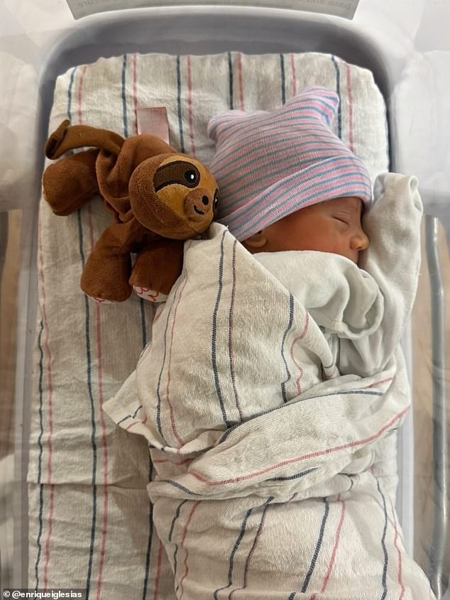 The couple welcomed their fourth baby together on December 17