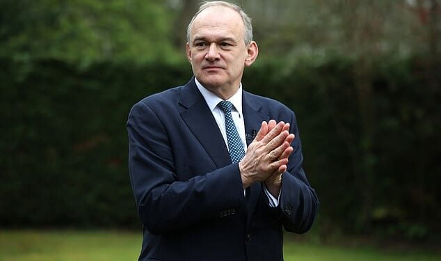 Ed Davey, leader of the Liberal Democrats, said it is 'heartbreaking' to see how many people are forced to wait too long to start cancer treatment.