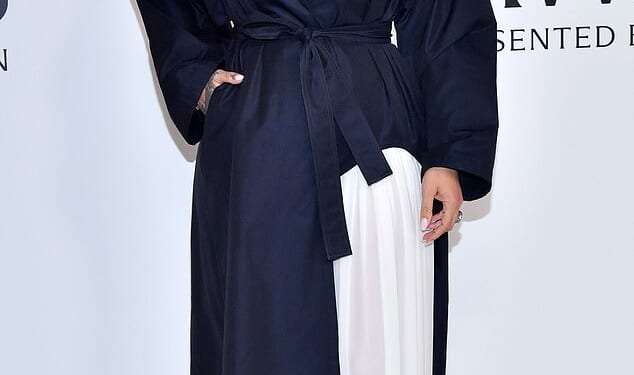 Rihanna's, 38, Beverly Hills home was targeted in a shooting on Sunday afternoon; Rihanna pictured in 2025