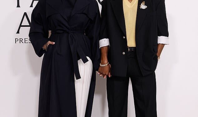 The woman accused of shooting at Rihanna's home while she and her family were inside was hit with multiple charges, including for attempted murder, on Tuesday; Rihanna and partner ASAP Rocky are pictured in November in NYC