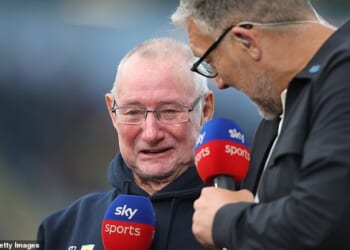 Rob Burrows' father, Geoff, has died aged 74 following a tireless campaign for motor neurone disease