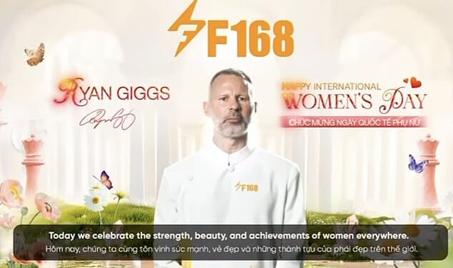 Ryan Giggs has featured in a promotional video celebrating International Women's Day