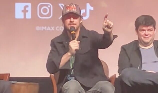 Ryan Gosling can now add publicist and agent to his impressive resume, after he paused an event in Los Angeles to help get his brother-in-law an acting gig