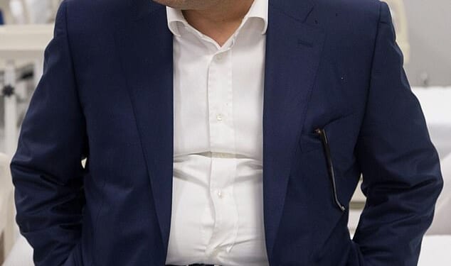 Ali Ansari (pictured), who was added to the UK sanctions list in October, received the green light for his investment project at the exclusive Bishops Avenue in Barnet