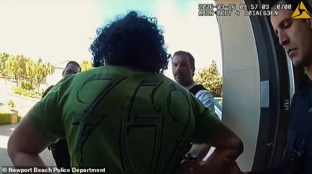 Police released bodycam footage of BMW driver Samir Sweiss being dragged out of his home in Corona, California, in handcuffs