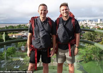 Scott Mills said competing in Celebrity Race Across The World with husband Sam Vaughan was the 'ultimate test of our relationship'.