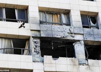 Israel struck a group of Iranian commanders at a seaside hotel in the hear of Beirut