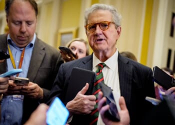 GOP Sen. John Kennedy of Louisiana, seen in an October photo, proposed the plan.