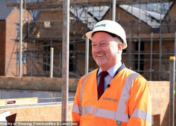 Housing Secretary Steve Reed said the neighbourhoods will have vibrant high streets, green spaces and residents will be able to get around without a car