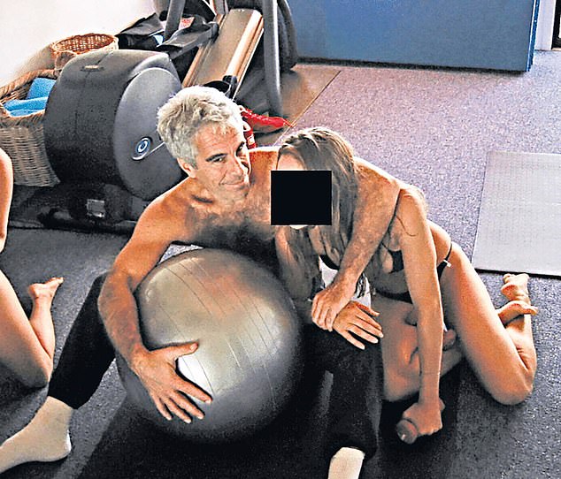 Files released by the DOJ included numerous disturbing images of Epstein with young women