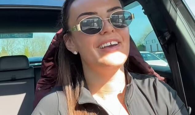 Former Greater Manchester Police constable Choni Kenny (pictured) has rebranded as a prison influencer on TikTok following her early release