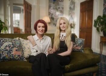 Sharon Osbourne (left) and daughter Kelly (right) will relive the family's antics from their hit reality TV show as part of a new charity initiative