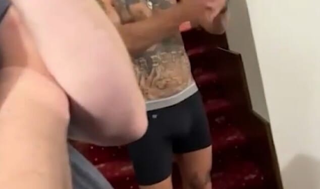 Shia LaBeouf, 39, was seen sparking a scene while only in his underwear inside the lobby of a hotel in Rome