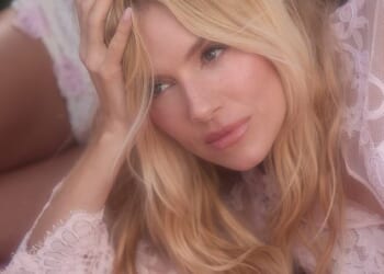 Sienna Miller is the irresistible face of Charlotte Tilbury Beauty's new Pillow Talk campaign, the Daily Mail can reveal