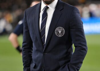 Sir David Beckham has said that his children asked him if they would get 'any extra privileges' when he was awarded a knighthood (Pictured in February)