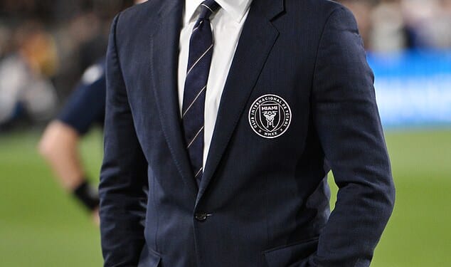 Sir David Beckham has said that his children asked him if they would get 'any extra privileges' when he was awarded a knighthood (Pictured in February)