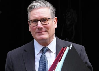 LONDON, ENGLAND - MARCH 11: Prime Minister Sir Keir Starmer leaves 10 Downing Street to attend PMQs on March 11, 2026 in London, England. (Photo by Carl Court/Getty Images)