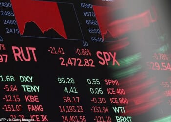 Markets reversed course after Mr Trump's announcement