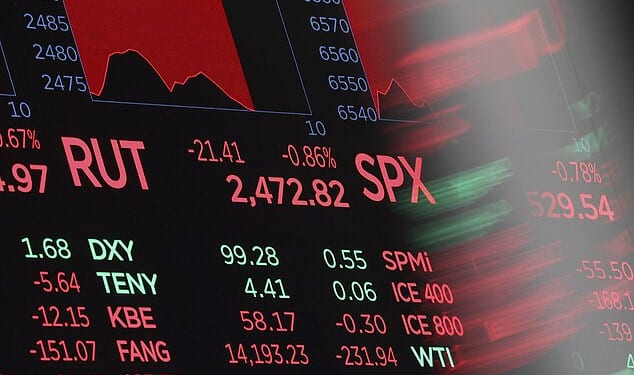 Markets reversed course after Mr Trump's announcement