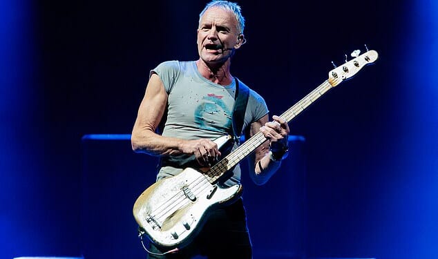 Sting has forked out £80,000 for a luxurious marble bath tub for his house in Sorrento, Italy