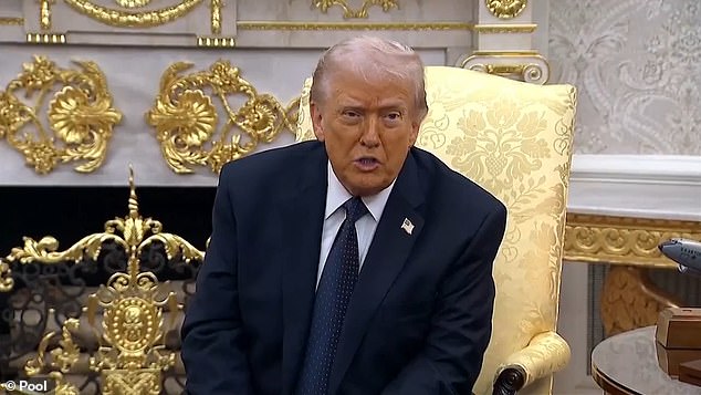 Donald Trump launched another attack on Keir Starmer, dismissing him as 'no Churchill'