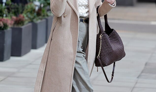 Nadiya Bychkova returned to TV screens on Wednesday as she was spotted for then first time since being axed from Strictly Come Dancing