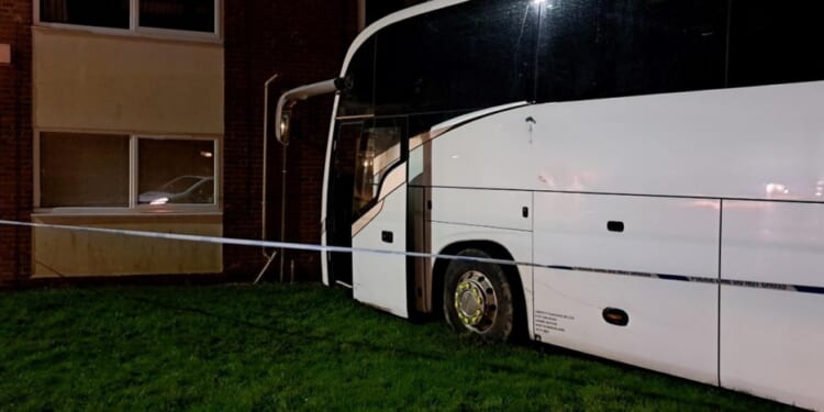 'Stupid and childish' man rammed 18-tonne coach through ex-lover's bedroom wall causing £46,000 of damage