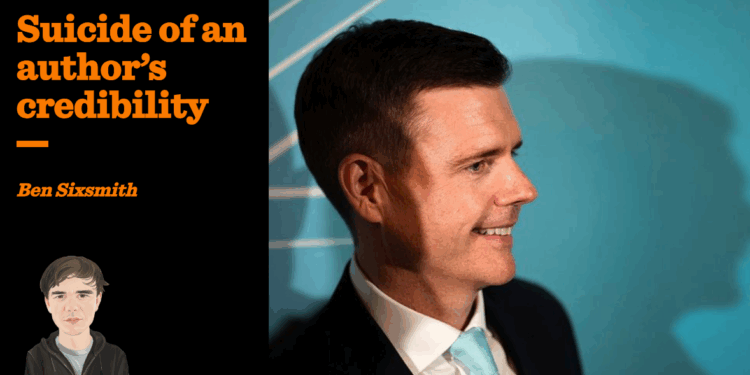 Suicide of an author’s credibility | Ben Sixsmith